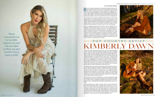 Kimberly Dawn featured in Westlake Magazine “2018 26th Anniversary Edition”