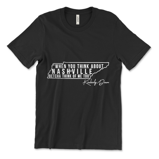 Kimberly Dawn - Nashville Tee - Black